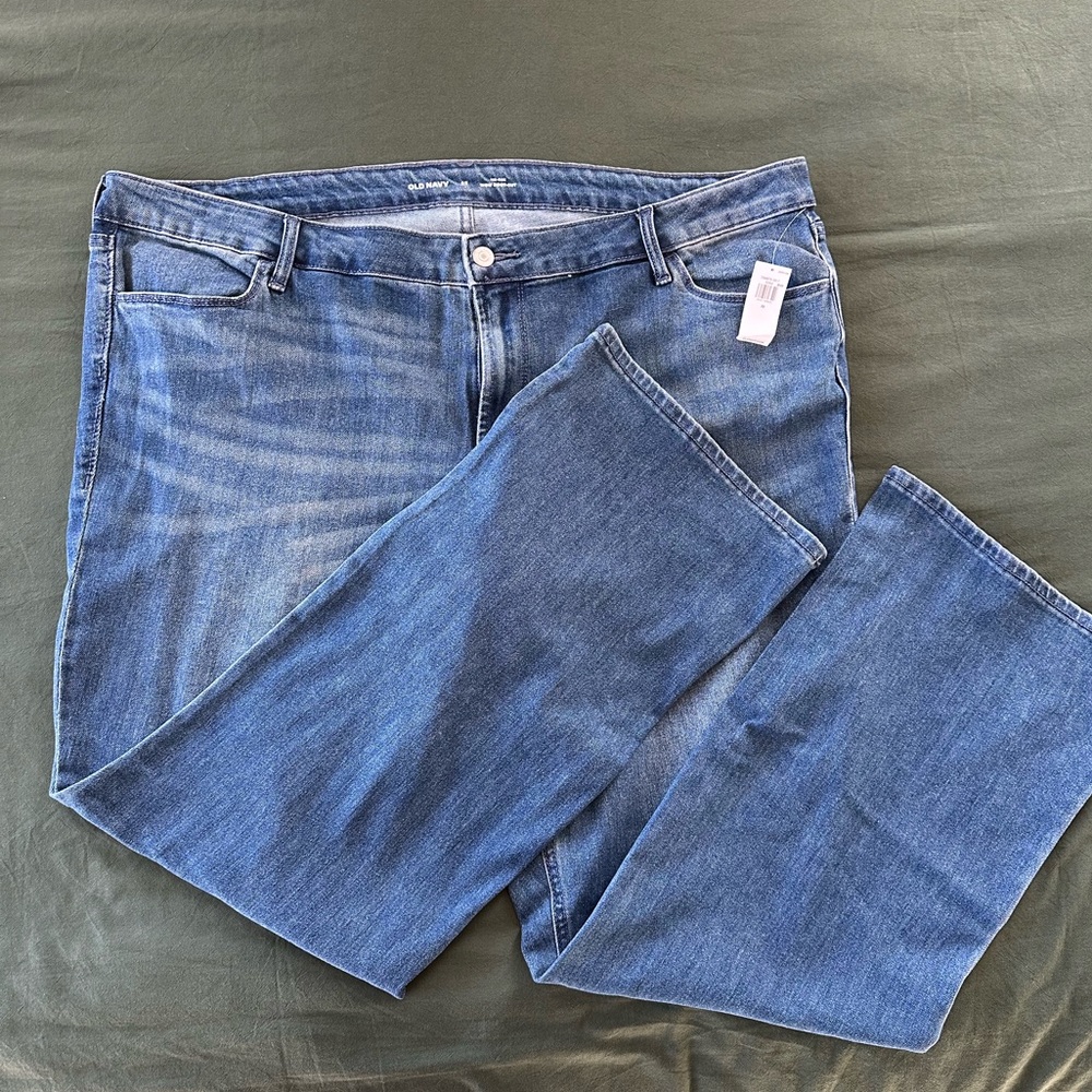 Old Navy “Wow” Blue Boot-Cut Jeans